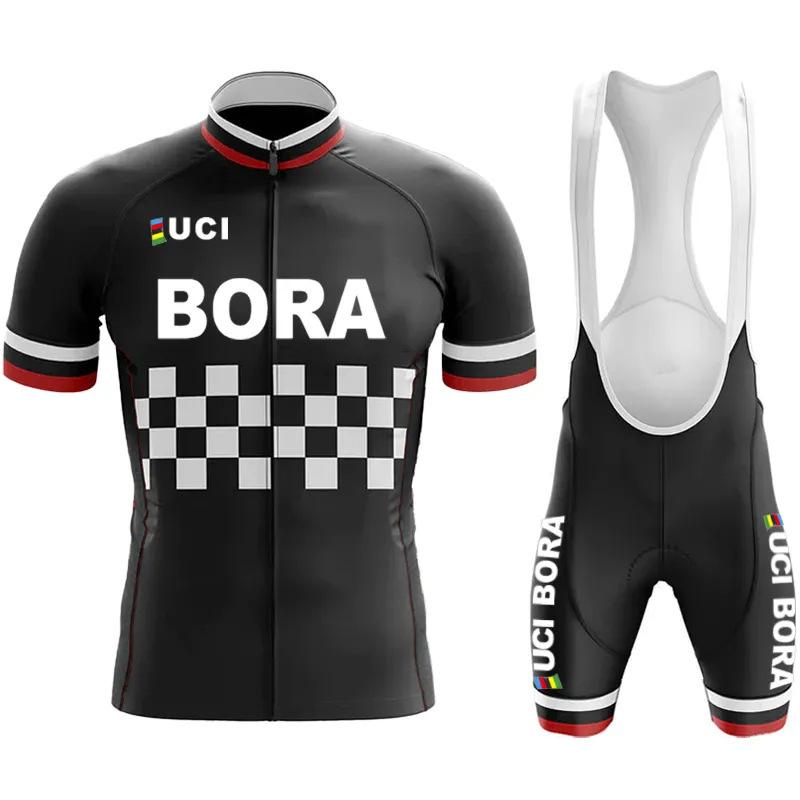 Cycling suit BORA cross-border 2023 Tour de France road bike short-sleeved suit perspiration and moisture absorption event breathable and quick drying