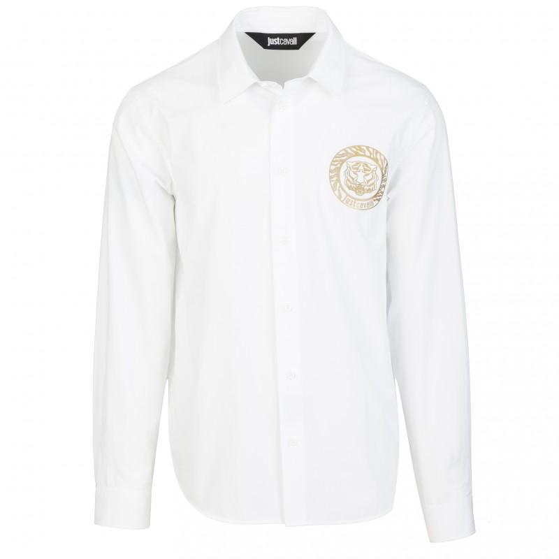 Just cavalli luxury men's tiger shirt - Size: IT50