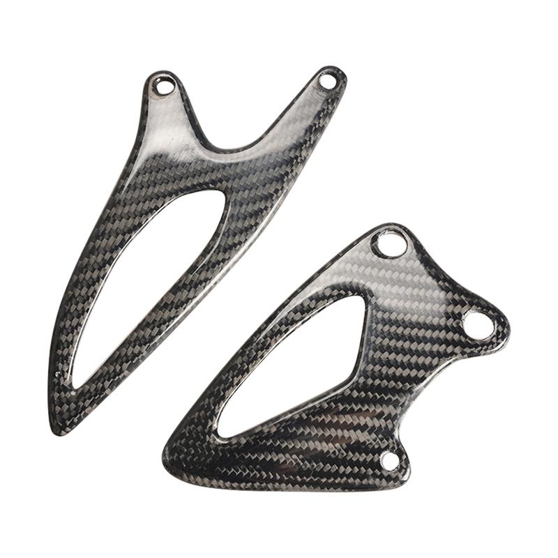 Защита педали и пятки из углеродного волокна для Yamaha YZF-R1 / R1M 2020-2025, Защита подножки мотоцикла