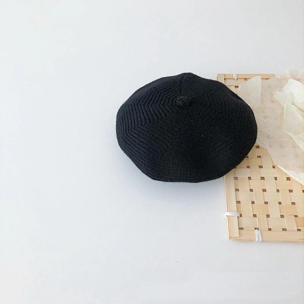 Красочные детские береты, вязаные шерстяные шапки для детей, модные детские шапочки, шапки для мальчиков и девочек, реквизит для фотосъемки, шляпа, сплошной цвет