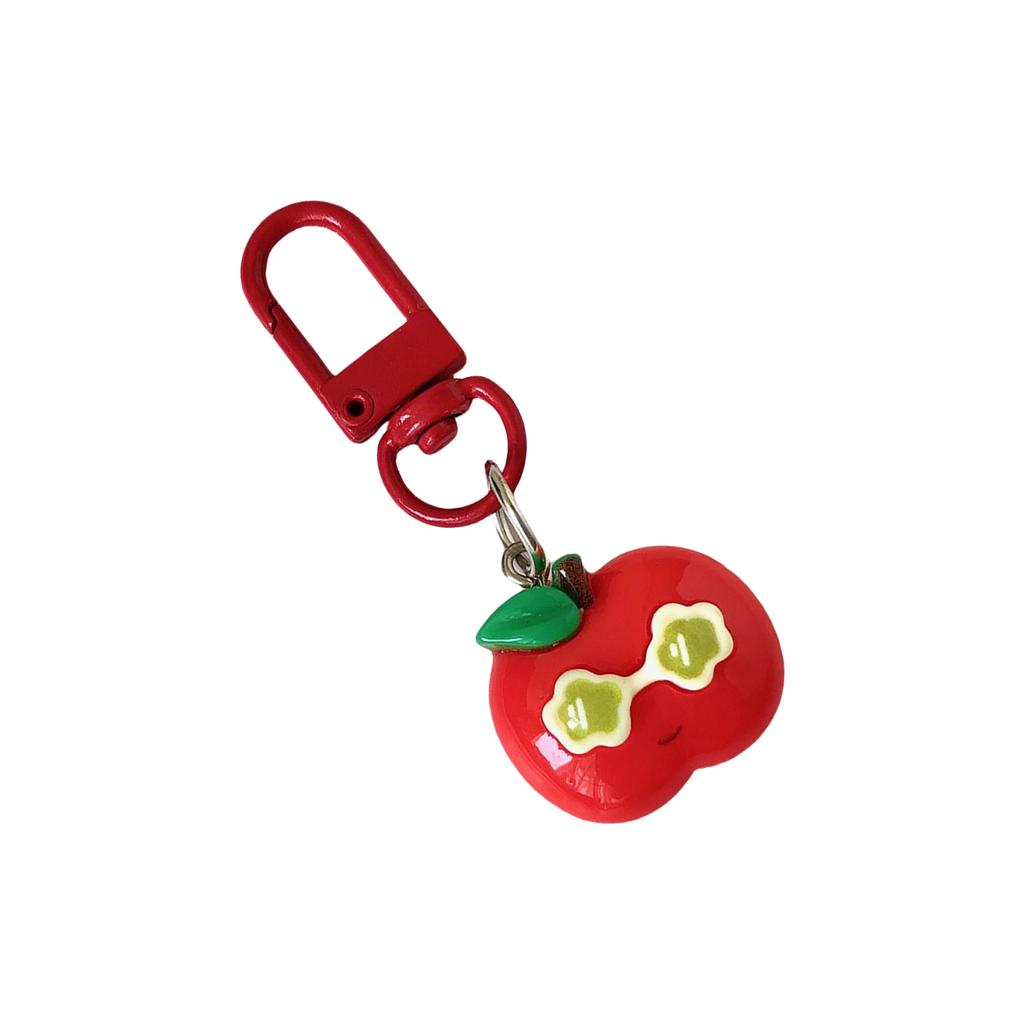 Изящная фруктовая подвеска, эффектная подвеска, подвеска для сумки, брелок, пластиковая/смоляная текстура для свиданий и светских мероприятий