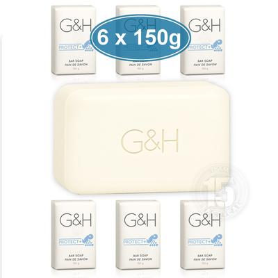 Мыло-брусок Amway G&H Protective+ – 6 брусков по 150 г Мыло G (Всего 900 г)