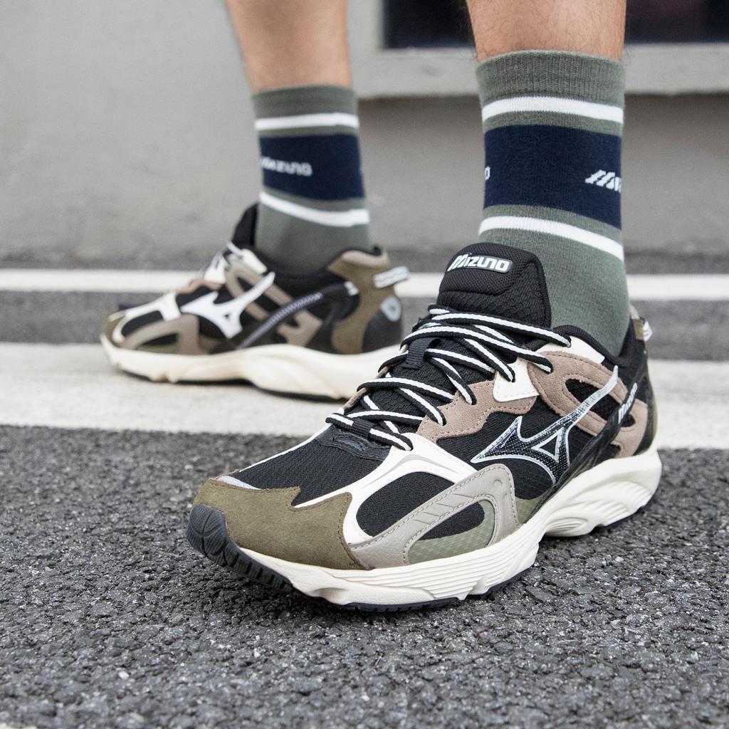 Mizuno Ретро Удобная Синтетическая Кожа Амортизация Износостойкий Поддержка Отскок Низкий Верх Повседневные Кроссовки для Бега Унисекс кроссовки D1GH232201