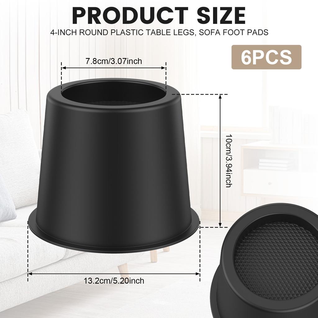8/16 шт. Регулируемые ножки для мебели, подставки, штабелируемые, для увеличения высоты стула, подкладки для ног, блоки для подъема кровати, для стола, письменного стола, дивана, кресла, дивана