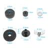 Cymbal Felts Hi-Hat Clutch Felt Hi Hat Cup Felt Cymbal Stand Sleeves with Base Wing Nuts and Cymbal Washer for Drum Set of 21Pcs