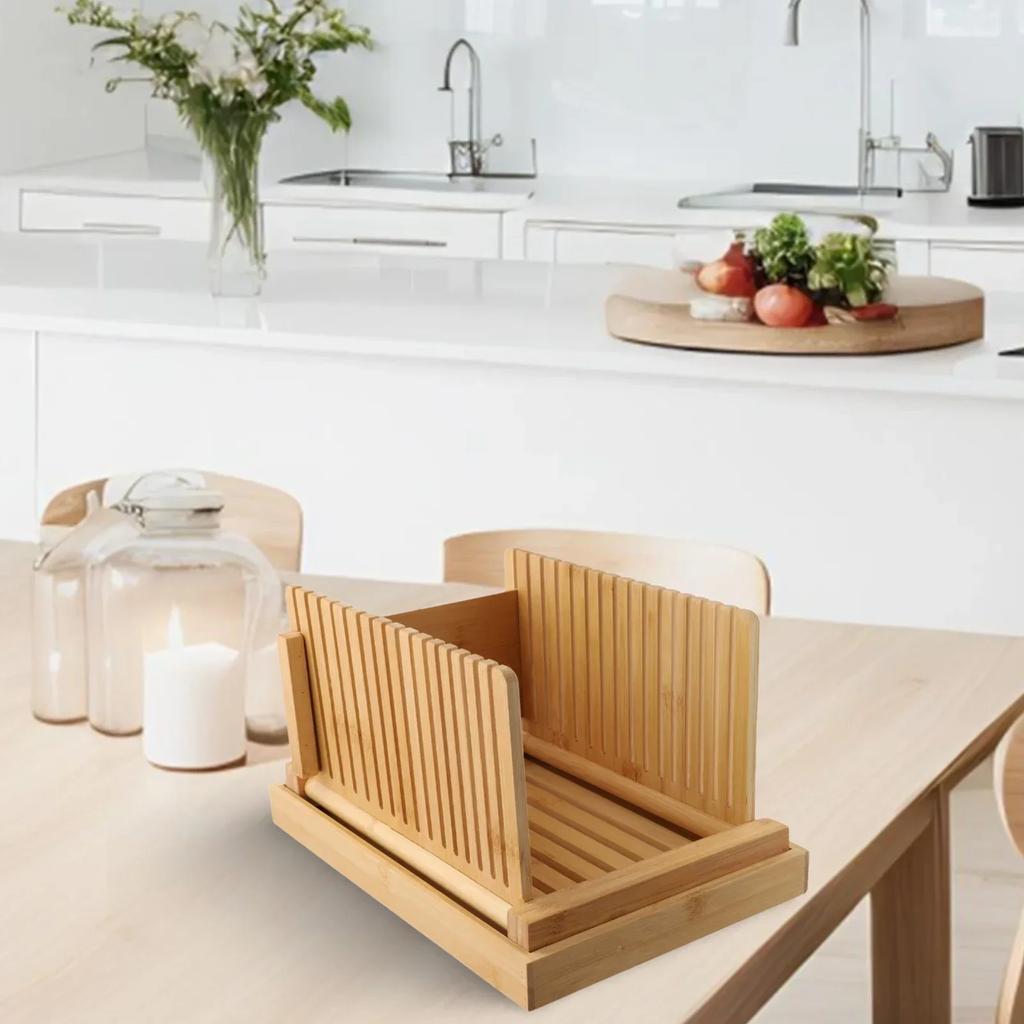 Wooden Bread Slicer Bread Slicer Adjustable Cutting Board Kitchen Wooden Homemade For Kitchen Outstanding Features