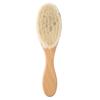 Wooden Handle Oil Head Brush Soft Hair Styling Brush Scalp Grooming Goat Hair Brush  Home Use