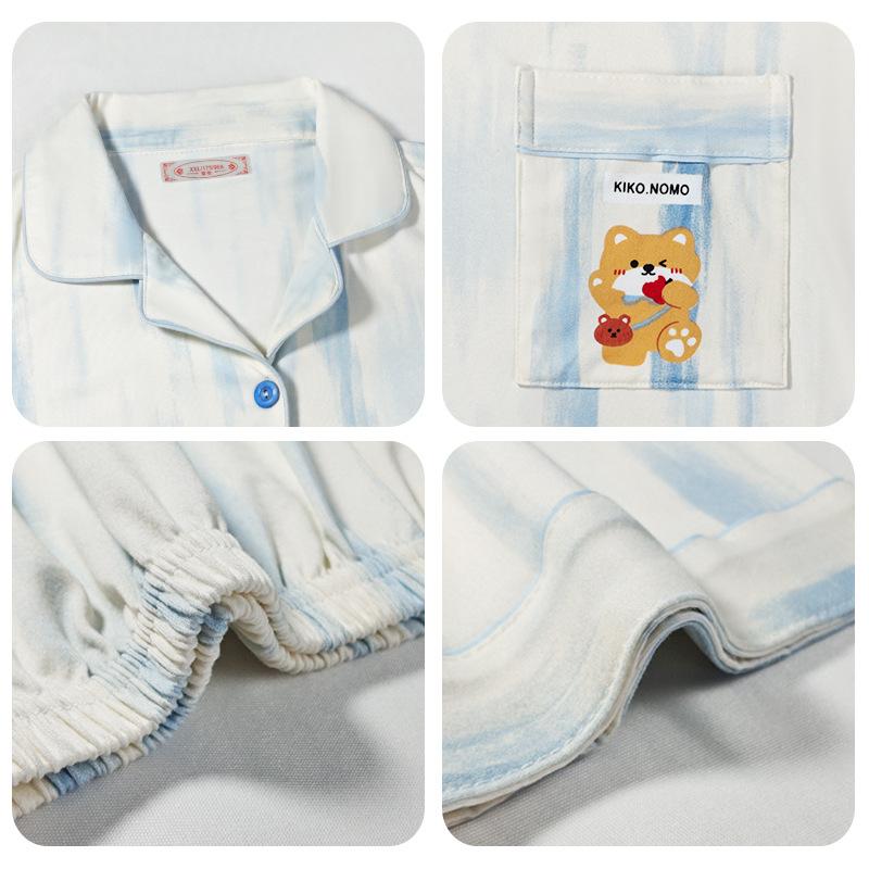 Ленивая пижама женская осень и зима 1011 imitation cotton женская одежда для дома носимый костюм весна и осень зима тонкий
