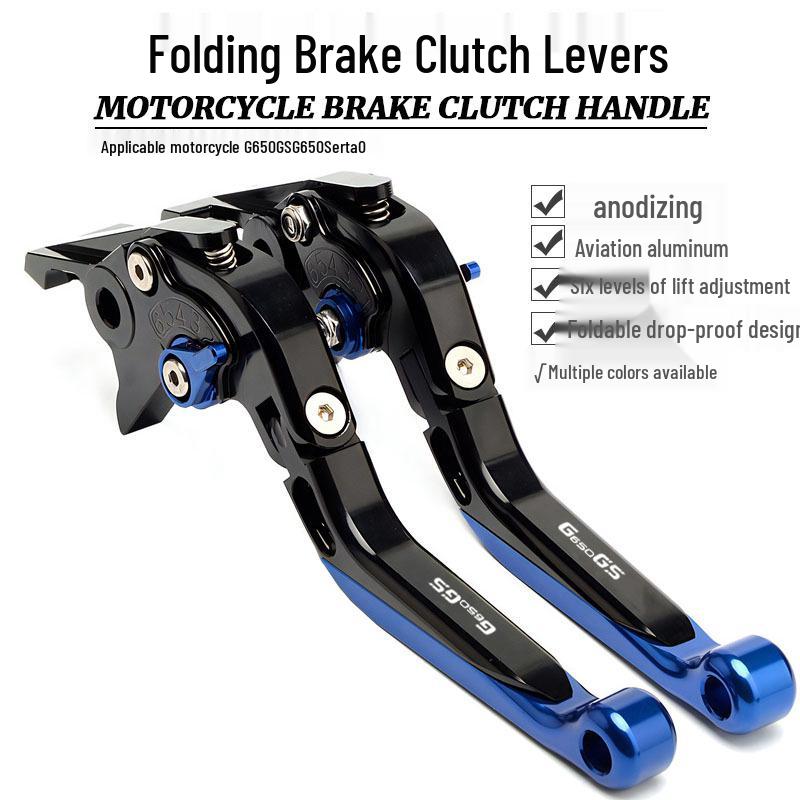 Adjustable Folding Bullhorn Brake Clutch Lever for G650GS/G650 Sertao Motorcycles