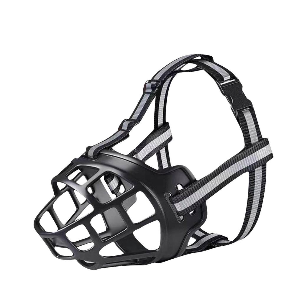 Soft Silicone Pet Dog Muzzle Breathable Basket Muzzles Comfy For Small Medium Large Dogs Stop Biting Barking Dogs Mouth Cover