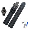 Classic Fluororubber Watch Band  For Omega Rolex Water Ghost King Seiko Waterproof Silicone Watch Strap 19mm 20mm 21mm 22mm