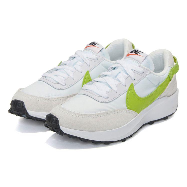Nike Кроссовки для образа жизни Waffle Debut Summit White Atomic Green Iris Whisper Женские DH9523-101