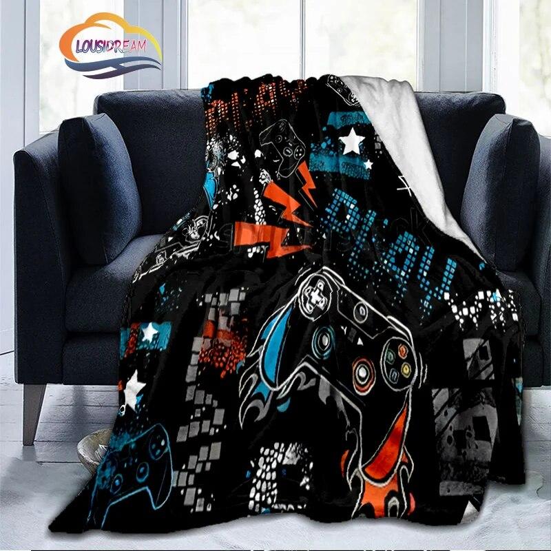 Игровое одеяло, игра, ручка видеоконтроллера закончена и начинается «Четыре сезона универсальных»