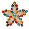 New Full Rhinestone Star Brooches For Women Large Fashion Starfish Pin 2 Colors Available Vintage Accessories
