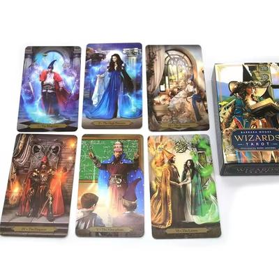 Колода карт Таро Волшебников 78 карт Таро на основе английской версии Игра Игрушка Гадание Фортуна Игра