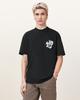 Футболка с круглым вырезом Allsaints Orlando M066Pc-451