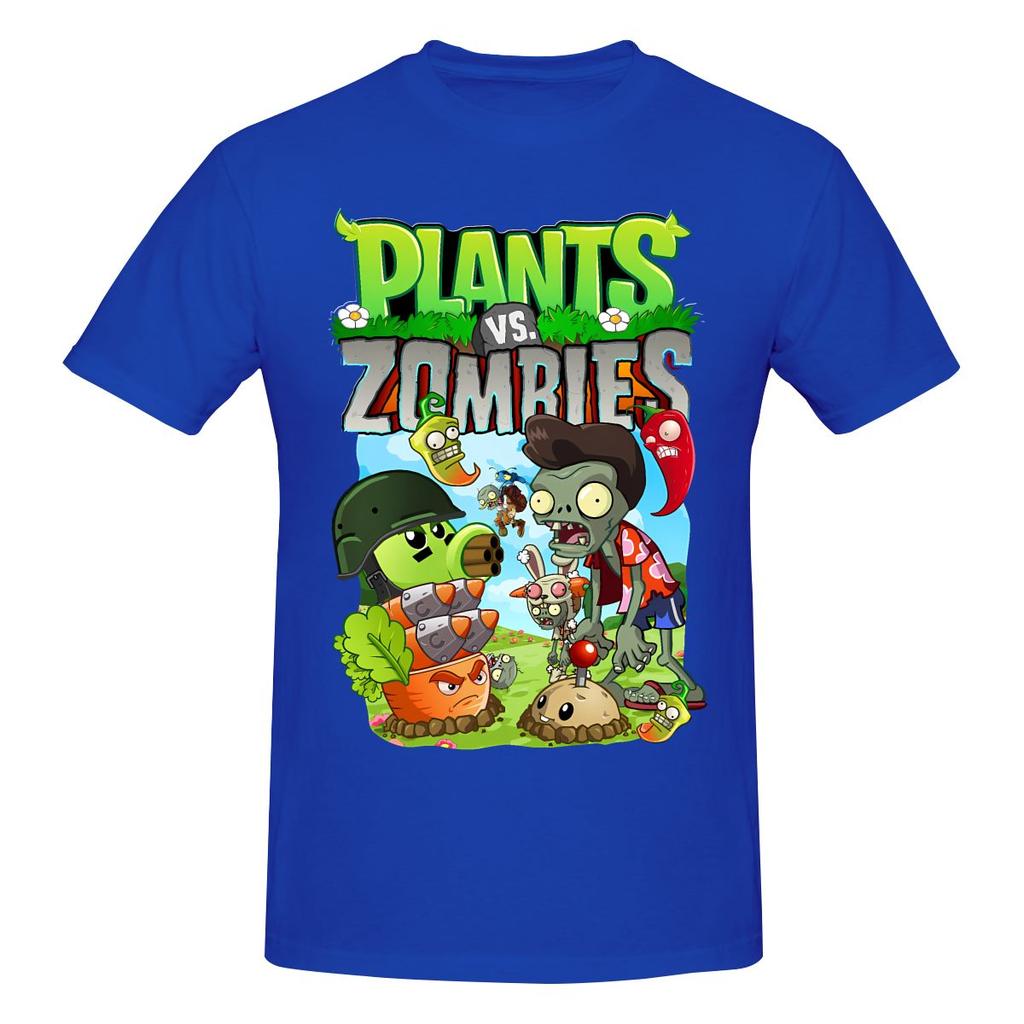 Funny Plants Vs Zombies Perfect Gift Unisexs Printed Tshirt Unisex T Shirtshirt Sport