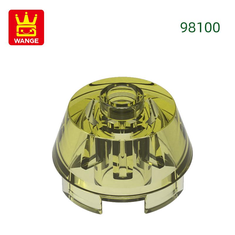 Нетоксичный 108 шт./лот 98100 Конус 2 x 2 Усеченный Блок Moc Цветные Аксессуары Совместимые с Кирпичиками DIY Детская Игрушка Детали Сборки