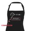 Personalised Custom Wedding Day Apron Bride Groom Mr Mrs Newlyweds Couple Bridal Shower Wedding Dress Decoration Keepsake Gift