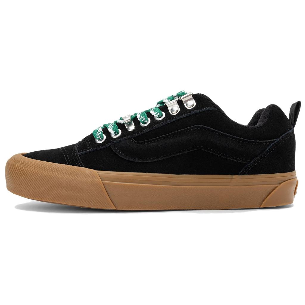 Vans Knu Skool Модные Универсальные Низкие Кеды для Скейтбординга Унисекс Кроссовки Черные VN000CRPB9M
