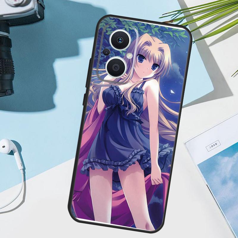 Милый сексуальный аниме-чехол для девушки для OPPO Reno 11 12 13 14 Pro 11F 12F 13F 14F 7 8 Lite OPPO Find X5 X6 X8 X9 Pro