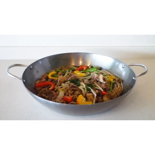 Fujita Metal Iron Deep Pot with Handles, 28cm, Made in Japan, "Suit," Craftsman's Craftsmanship, 064703