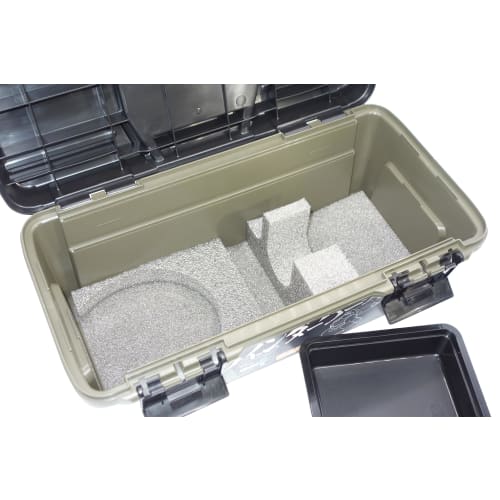 Ring Star Grinder Case, RING STAR X GranGear Collaboration Product, Black/Green (RE-430 Type) GRC2-430G