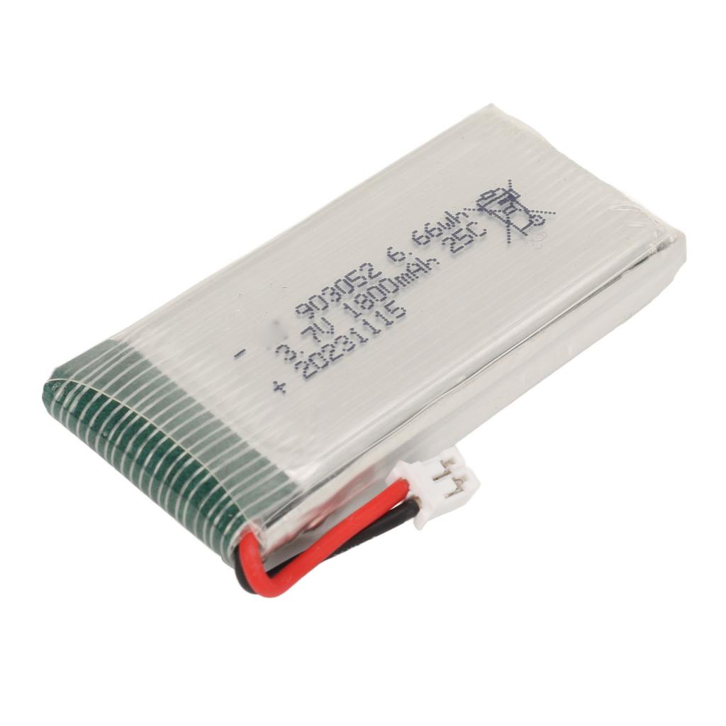 903052 Drone Lithium Battery 3.7V 1800mAh 25C High Speed with PH2.0 Plug Drone Li Polymer Battery Fo