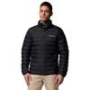 Lake 22 II Down Hooded Jacket, Mens Black Jacket