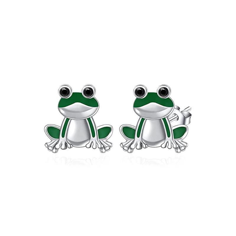 Серьги-гвоздики Huitan Fresh Rose с искусственным жемчугом, сладкие серьги с розовыми розами, изысканные новые аксессуары для женщин, модные украшения