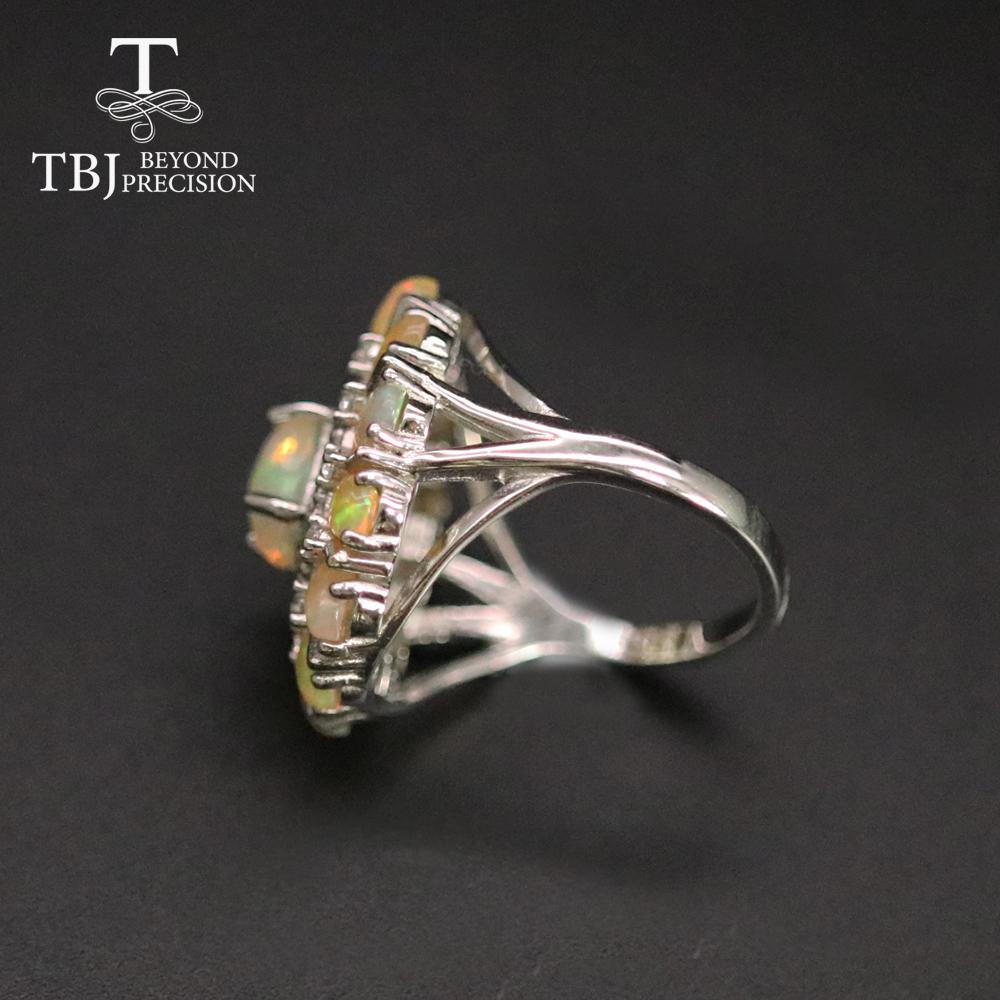 Новый роскошный комплект украшений с большим опалом и изумрудом, натуральный Эфиопский опал, нано-изумруд, вечерние изысканные украшения для женщин, жены, хороший подарок