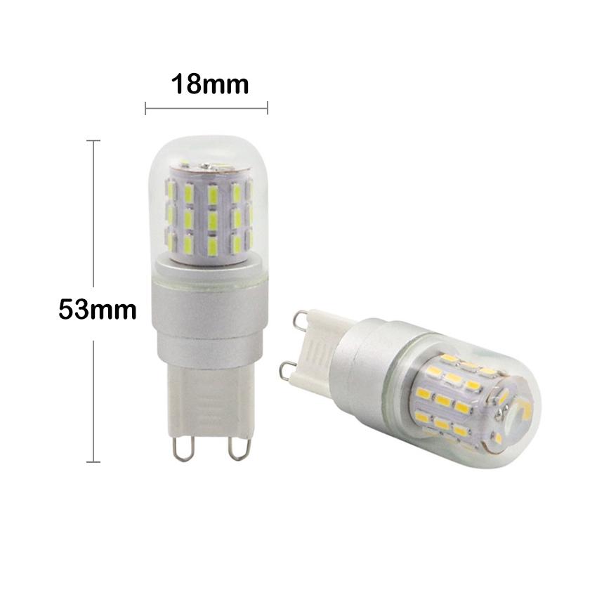 G9 LED Bulb Dimmable 120V 3W 300lm Flicker Free Warm White 3000k Soft Bi-pin Lamp For Chandelier Sconce Home Ceiling Light