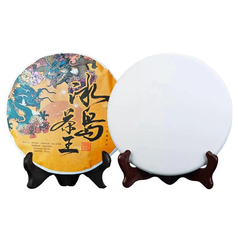 357 г китайский чай пуэр из провинции Юньнань, модель для самостоятельной свадебной вечеринки, антикварная полка, украшение с узором, без упаковки, модель