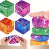 Кубики льда Flowstone, Кубик-игрушка для сжатия и снятия стресса, Игрушка-кубик из мальтозного сахара для сжатия и игры
