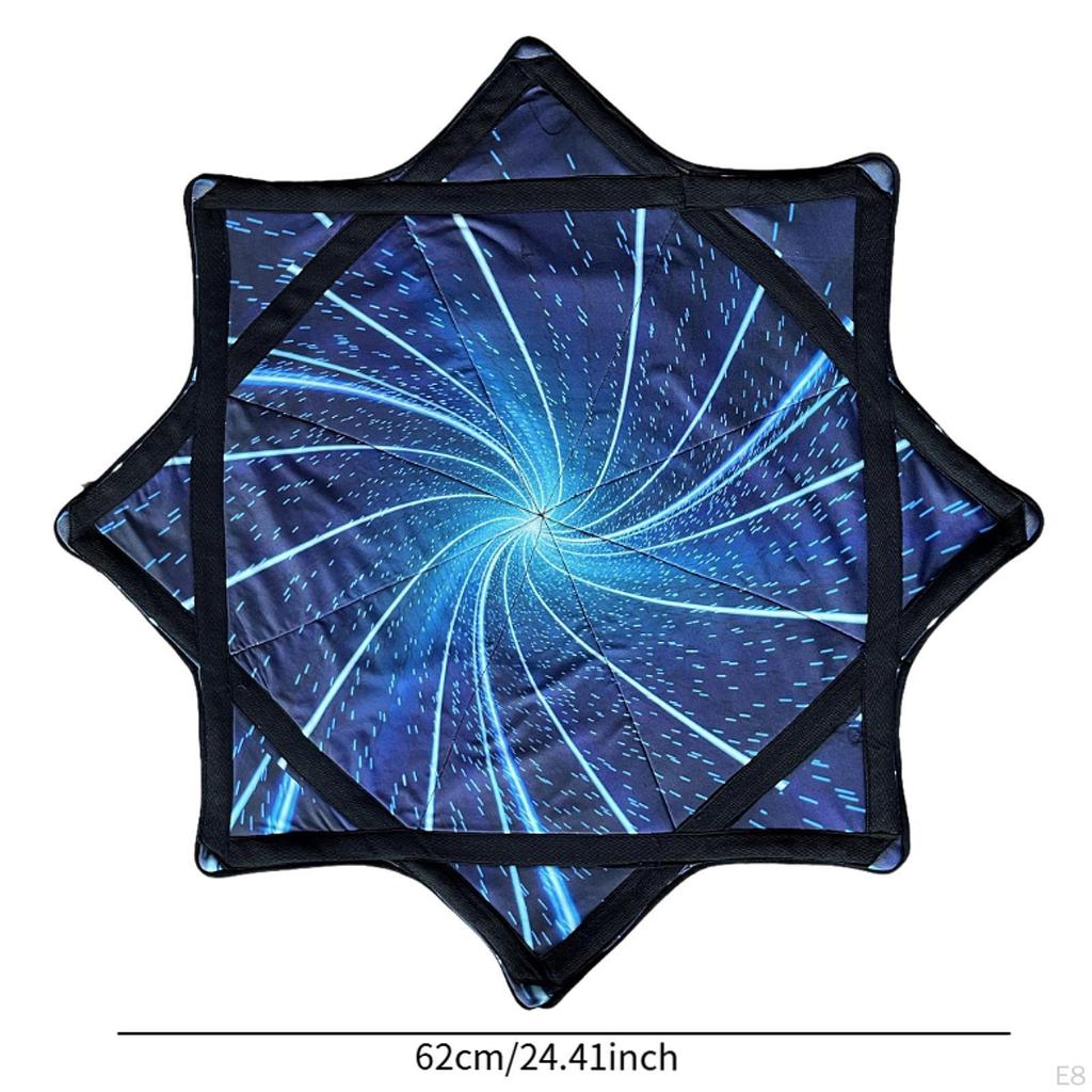 Flow 24.41 дюймов в диаметре легкий сложный Yangko для продвинутого легко вращающегося танца