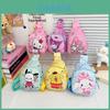 Детский кошелек-монетница, нагрудная сумка с принтом Cinnamoroll, Melody, Kuromi, Hello Kitty, на полиэстеровой подкладке, для детского сада, для игр на свежем воздухе