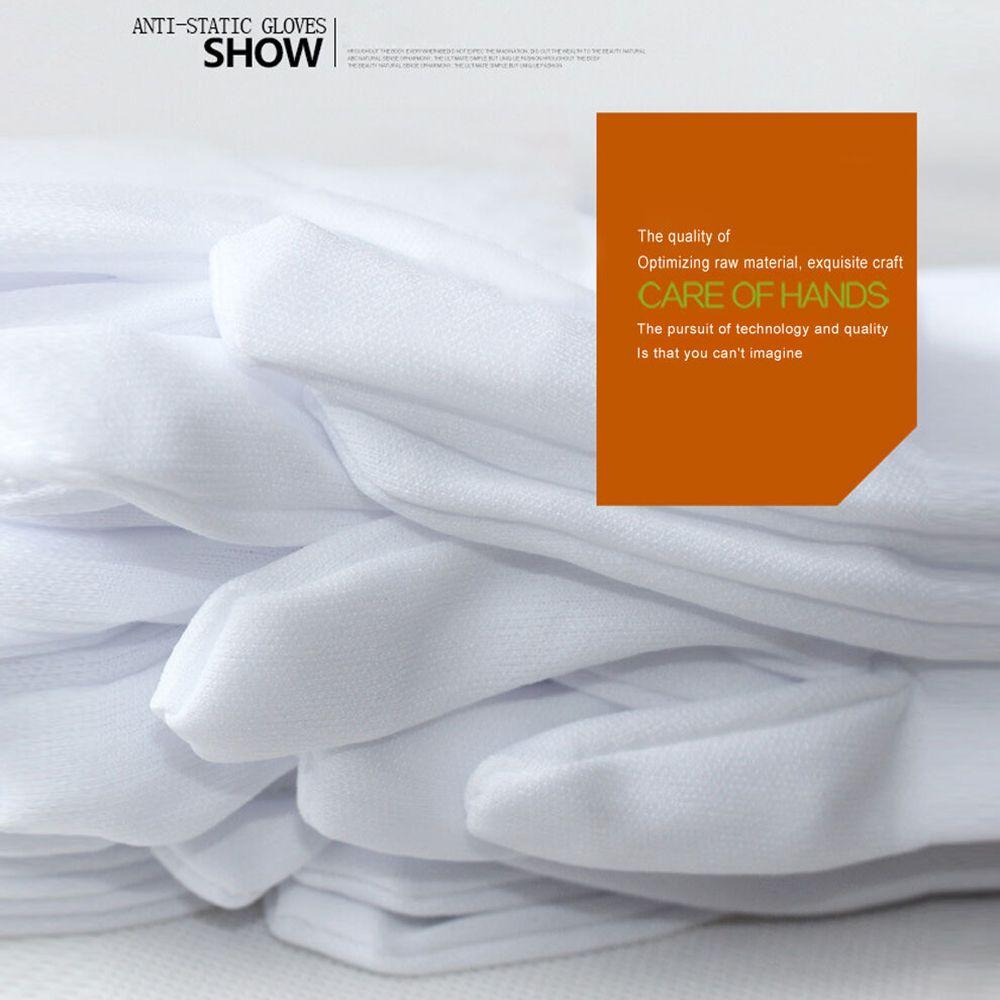 Etiquette Supplies Kitchen Household Cleaning Materials White Cotton Gloves Labor Protection Gloves