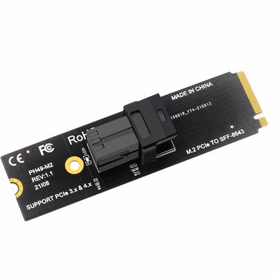 Адаптерная карта M.2 Nvme Ngff M-Key Pcie 4.0 к Sff8643 U.2 для передачи SSD