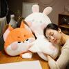 Украшение Удобная Изысканная Кукла Кролик Мягкая Подушка Животное Акула Кролик Плюшевая Игрушка Грелка Для Рук