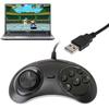 Wired USB Classic Gamepad 6 Buttons Game Controller Joypad Handle for SEGA M2D