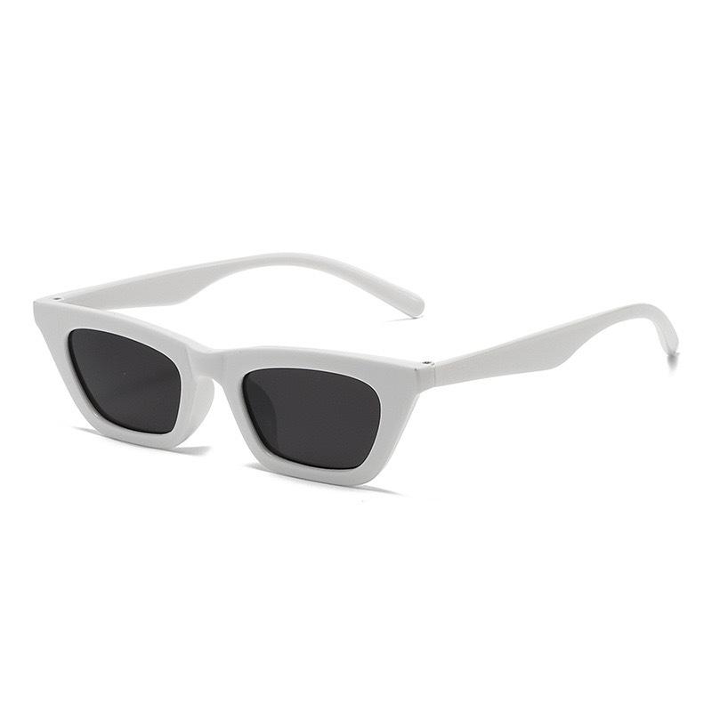 Vintage Cat Eye Small Frame Sunglasses Unisex UV Protection High Sense Fashion European American Retro Outdoor Driving Beach Sun Glasses