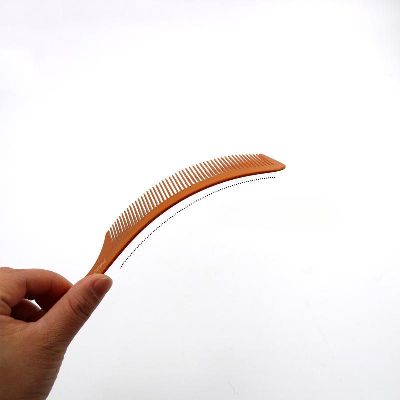 1 шт. Парикмахерская Мужская S-образная Расческа для стрижки Пуш-кат Дуговая Круглая для волос Плоская Изогнутая Расческа Парикмахерская Плоская Расческа для ретуши волос