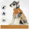 Pet Clothes Autumn and Winter Waterproof Reflective Dog Cotton-padded Clothes Can Be Towed Big Dog Clothes Pet Clothing
