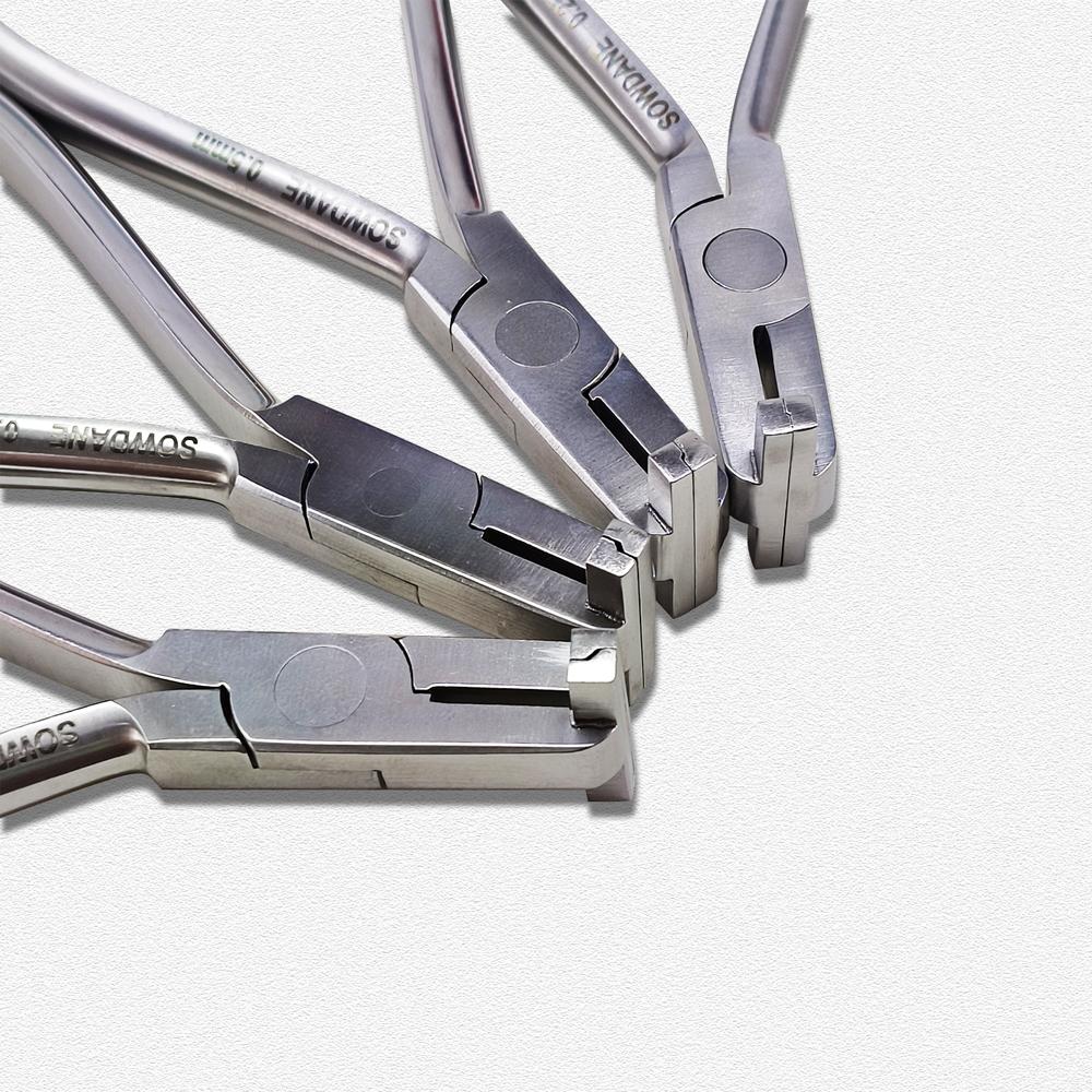 1 шт. Стоматологическая ортодонтическая проволока, ступенчатая форма, плоскогубцы, щипцы для изгиба проволоки, стоматологический лабораторный лабораторный инструмент