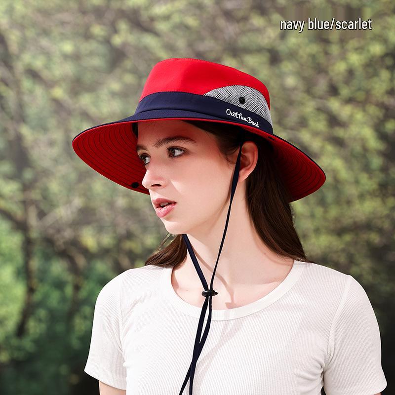 Премиальная шляпа для альпинизма с широкими полями для защиты от солнца, дышащая, унисекс