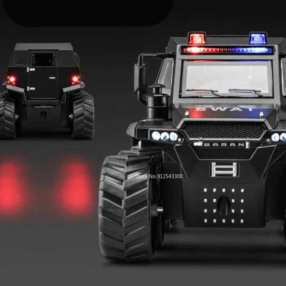 AAYE1 1/32 Russian Avtoros Shaman 8x8 ATV Alloy Model Toys Car Simulation Metal Diecast Sound And Light Vehicles Boys Collection Gifts