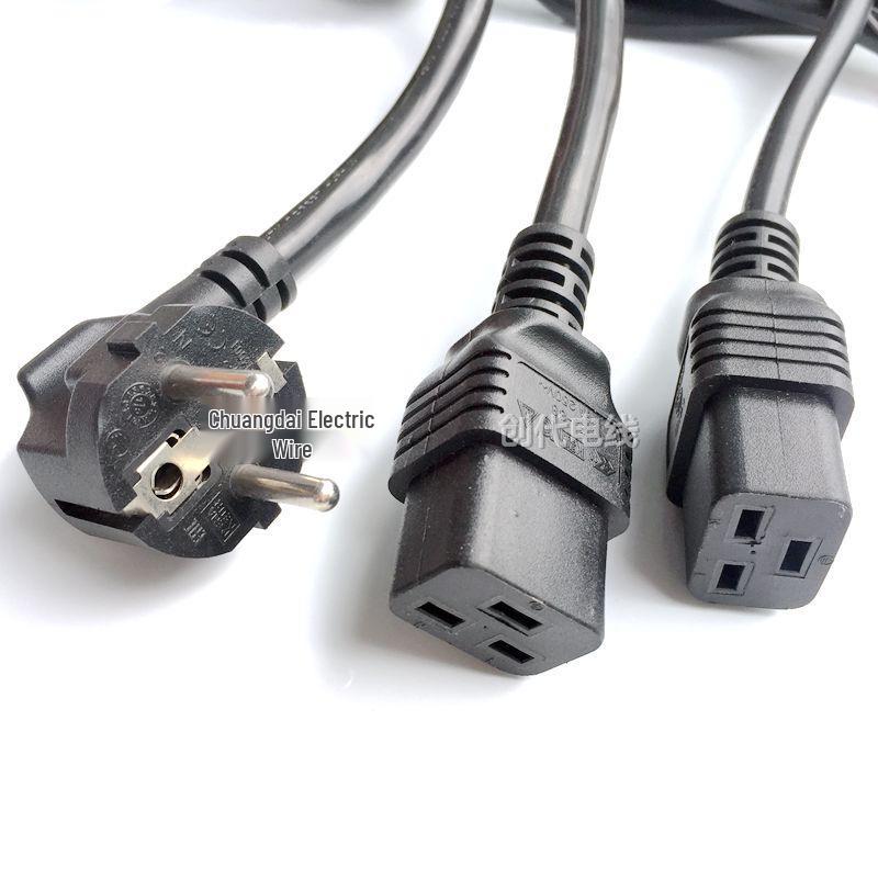 3-жильный 2,5 кв. мм Прямой 16A C19-C20 Шнур питания PDU для сервера