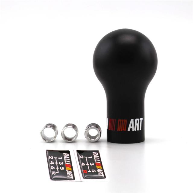 Ralliart Carbon Look Manual Transmission Gear Shift Knob For Mitsubishi