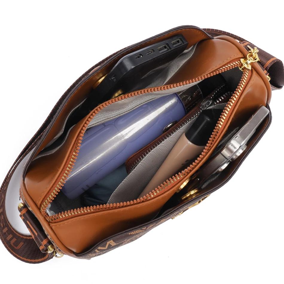 Кожаные ПУ женские сумки сумки через плечо сумки через плечо сумка-мессенджер роскошный дизайнер мода