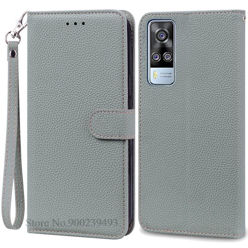 Для Vivo Y31 2021 Чехол V2036 Чехол-книжка с кошельком Для Vivo Y51 Y51A V2030 Y 51 31 Чехол VivoY31 Для Vivo Y33 Y53S 4G Мягкая обложка Funda